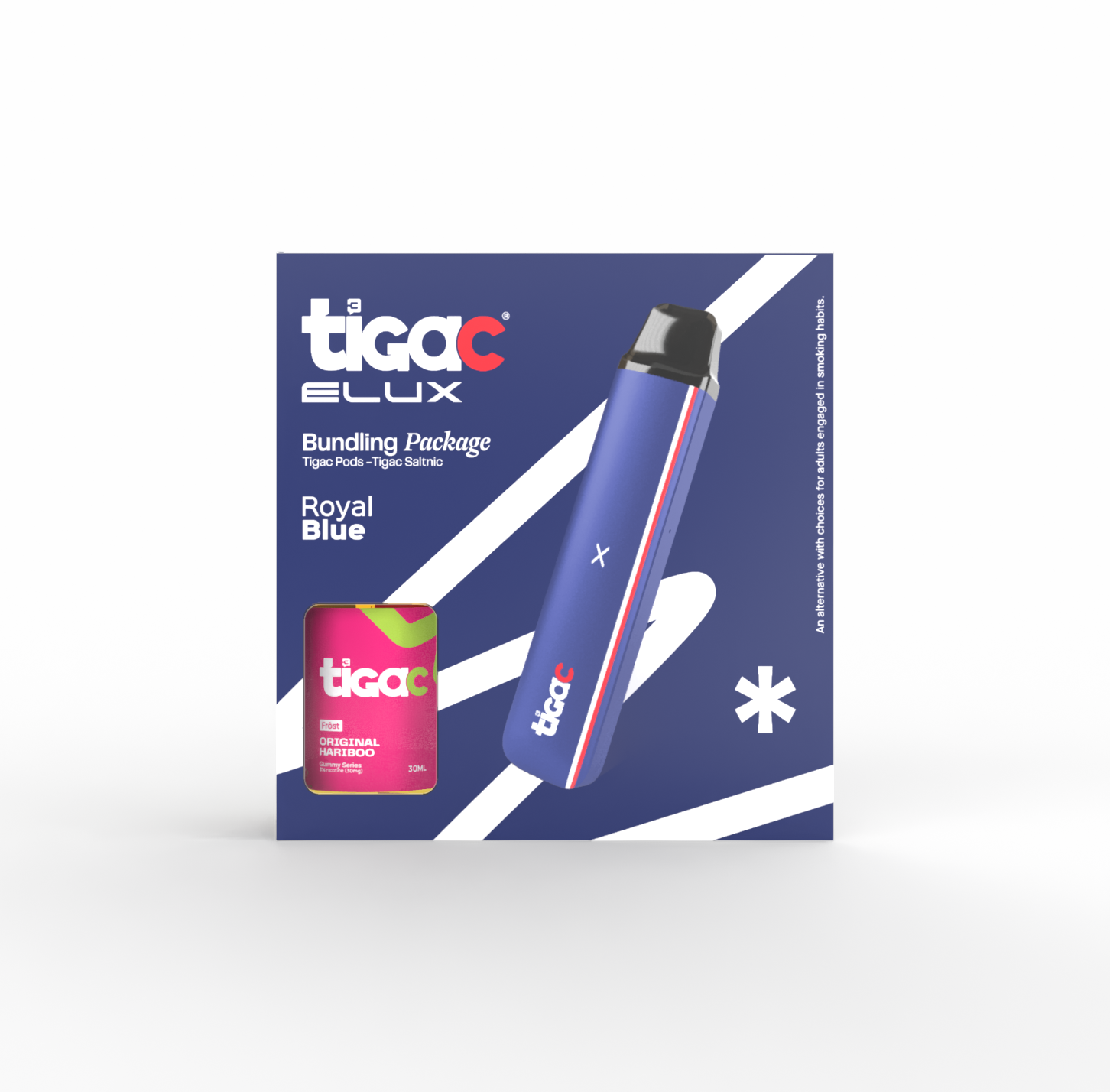 TIGAC POD BUNDLING - ROYAL BLUE